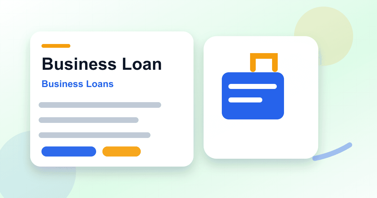 Business Loan planning illustration for SME financing Business Loan planning illustration for SME financing